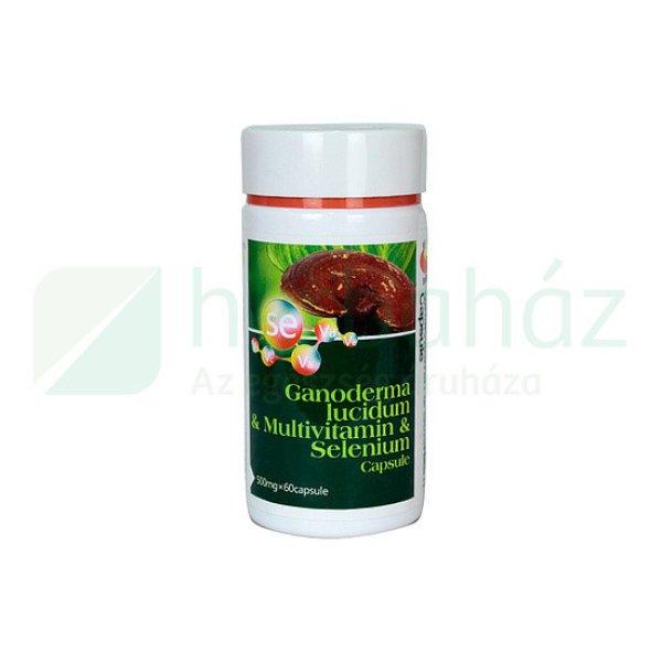 Ganoderma+Multivitamin+Szelén Kapszula 60Db