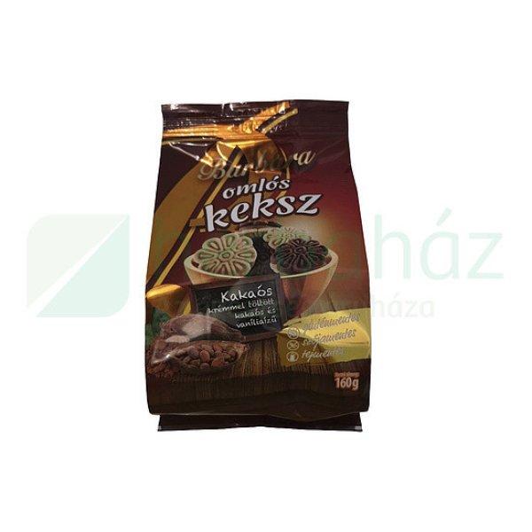 Gluténmentes Barbara Kakaós Krémmel Töltött Omlós Keksz 150G