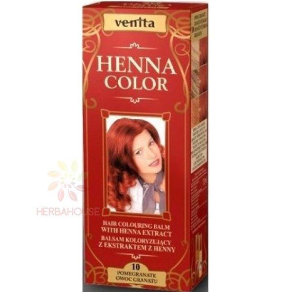 Henna Color Hajfesték 10 Gránát Vörös 75Ml