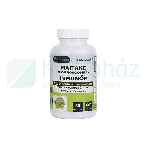 Herbesszencia Maitake (Bokrosgomba) Immunőr Étrend-Kiegészítő 30Db