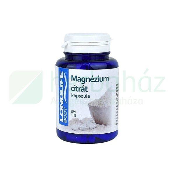Longlife Magnézium Citrát Kapszula 90Db