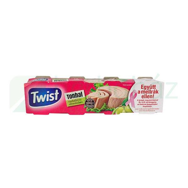Twist Pink Tonhaltörzs Olívaolajban 4X80G