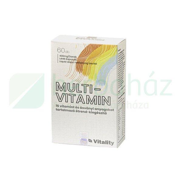 Bio Vitality Multi-Vitamin Kapszula 60Db