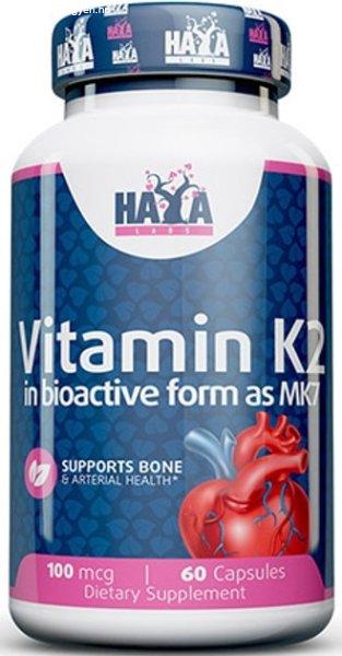 Haya Labs Vitamin K2-Mk7 100Mcg Kapszula 60Db
