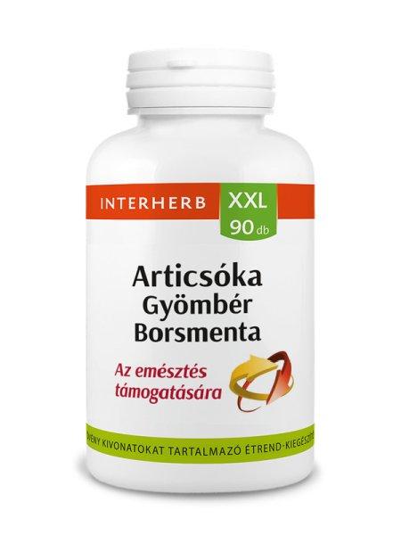 Interherb Xxl Articsóka+Gyömbér+Borsmenta 90Db