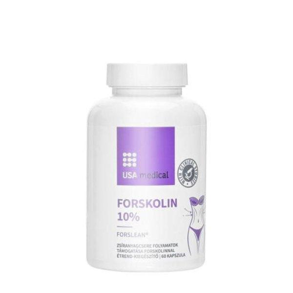 Usa Medical Forskolin - Forskolin 10% Kivonat A Zsíranyagcsere Támogatáshoz
60Db