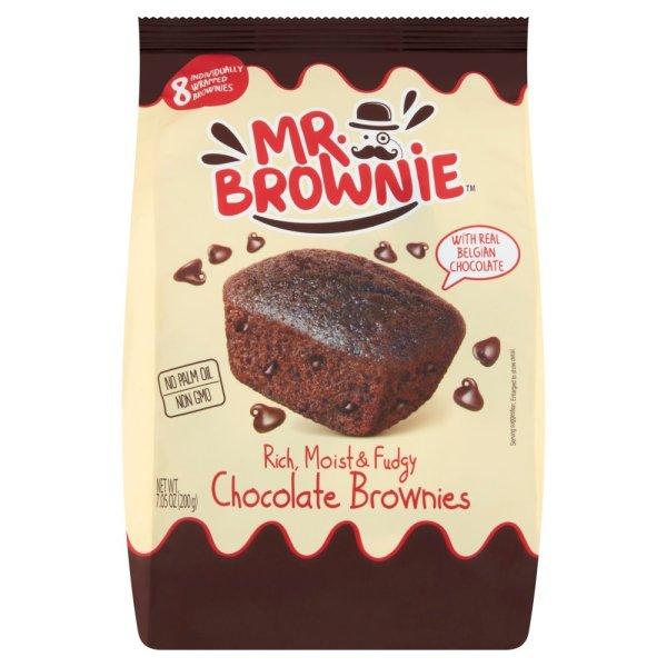 Mr. Brownie Csokoládé Darabos Brownies 200G