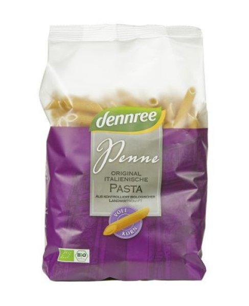 Bio Dennree Penne Tészta Teljes Kiőrlésű 500G