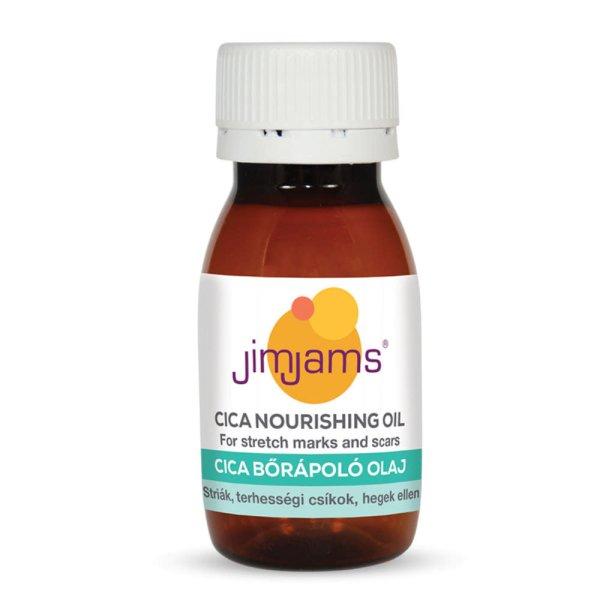 Jimjams Cica Bőrápoló Olaj Striák, Terhességi Csíkok, Hegek Ellen 50Ml