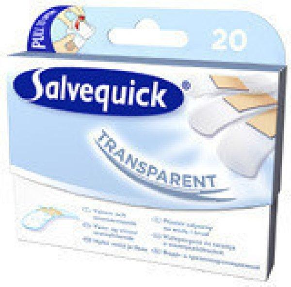 Salvequick sebtapasz transparent 20 db