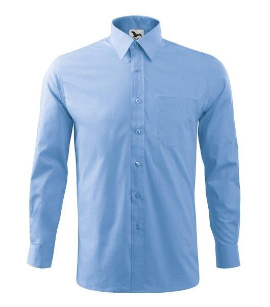 MALFINI Férfi ing Style Long Sleeve - Égszínkék | M