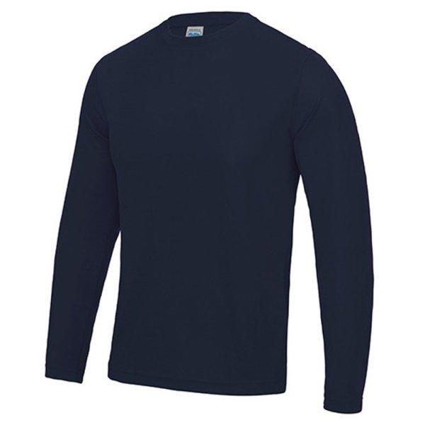 Just Cool Hosszú ujjú férfi sportpóló Cool T - Sötétkék | XL
