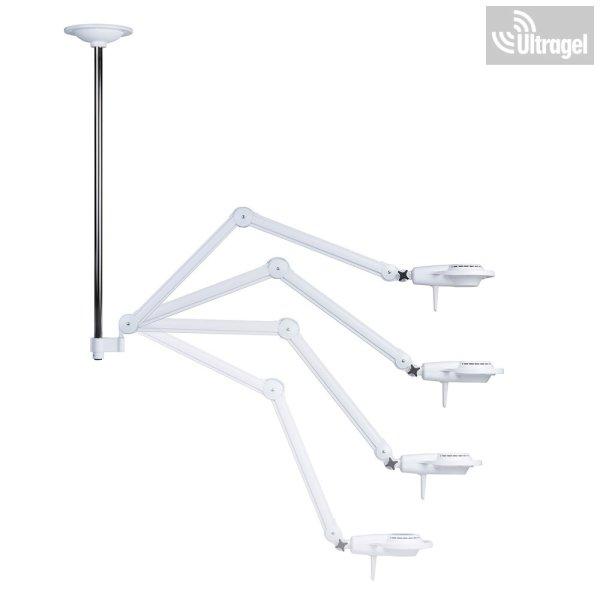 Vizsgálólámpa LED, 65.000 lux - MS Ceiling PLUS - mennyezeti, állítható
fényerő
