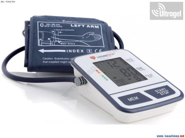 Automata vérnyomásmérő 3" LCD, WHO class., Arrhytmia detektálás