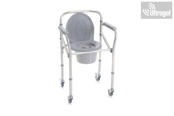 Szoba WC / Fürdetőszék / Tusolószék / Toalett szék - összecsukható,
130kg RP782