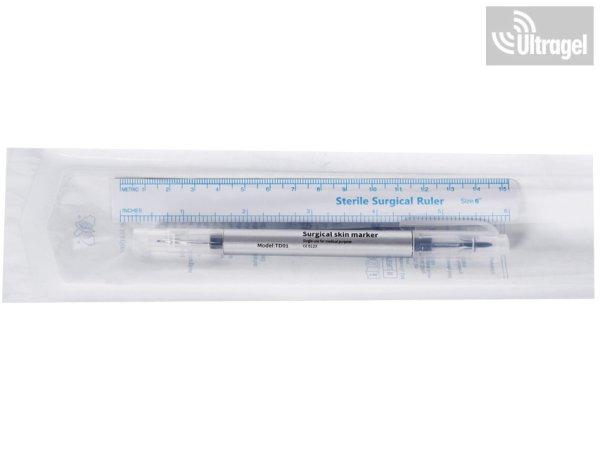Bőrjelölő STERIL sebészeti filctoll DUPLA 33183