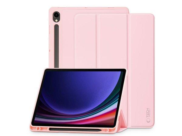 Tech-Protect tablet tok (Smart Case Pen) - Samsung Galaxy Tab S9 11/S9 FE/S10 FE
10.9 - pink - ECO