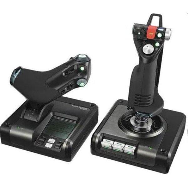 Logitech X52 Professional H.O.T.A.S. - szimulációs távirányító gáz- és
vezérlőkarral