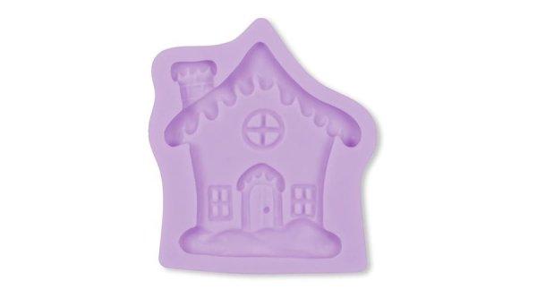 Házikó szilikon fondant formázó