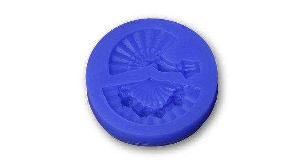 Legyezők szilikon fondant forma