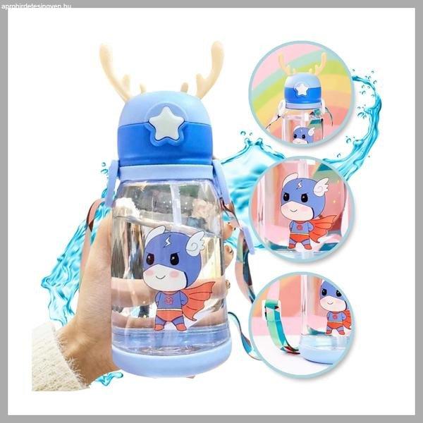 Gyermek kulacs szívószállal 480 ml BD30N