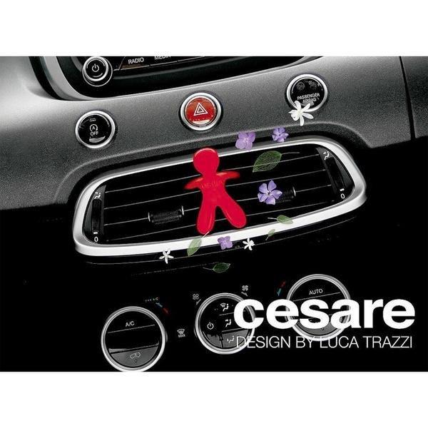 Cesare autóillatosító – szellőzőrácsra rögzíthető, piros figura
JCESBS06