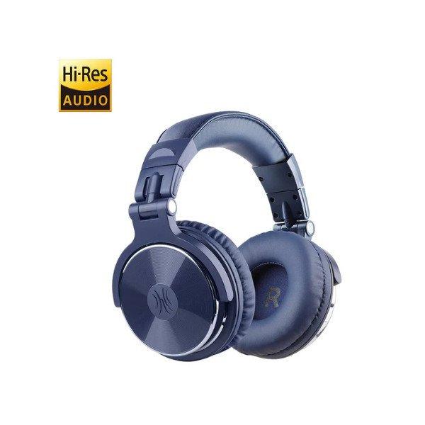 ONEODIO DJ Fejhallgató - Pro 10 Deep Blue (Vezetékes, 3,5mm, 6,35mm jack,
Hi-Res Audio)
