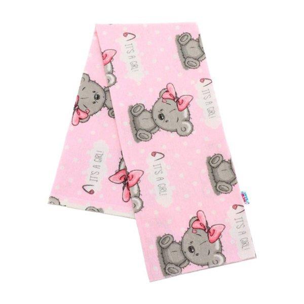 New Baby pelenka flanel - It's a GIRL