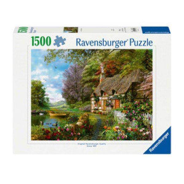 Puzzle 1500 db - Vidéki házikó