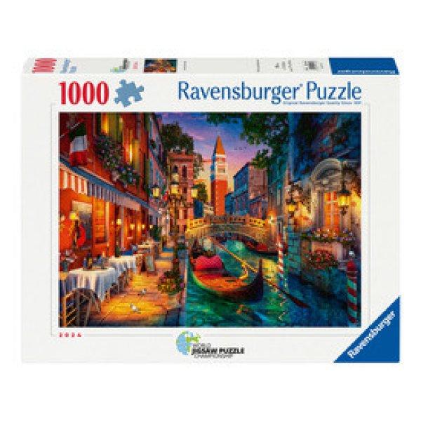 Puzzle 1000 db - Velence, hajókázás