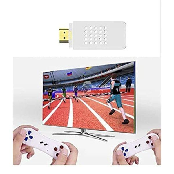 Vezeték nélküli interaktív játékkonzol, HD retro, 30 beépített
játékkal