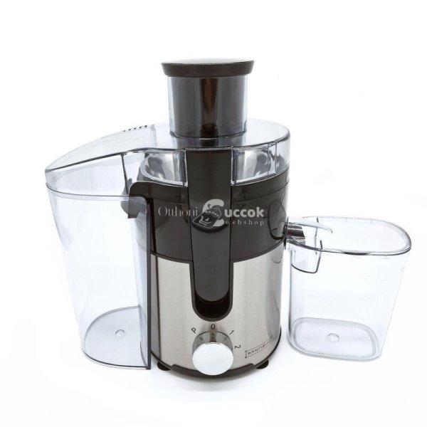 Royalty Line gyümölcscentrifuga, 600w, fekete, inox