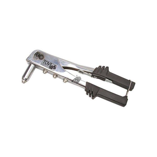 EXTOL PREMIUM popszegecshúzó fogó; 2,4-3,2-4-4,8mm, TÜV/GS 6500N húzóerő,
250mm