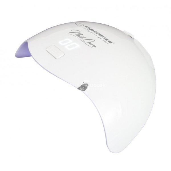 Smaragd 40W UV LED lámpa körmök számára - Esperanza - EBN008