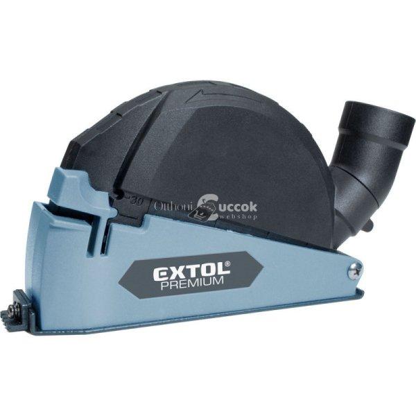 EXTOL PREMIUM porelszívó adapter (feltét) sarokcsiszolóhoz, vágáshoz