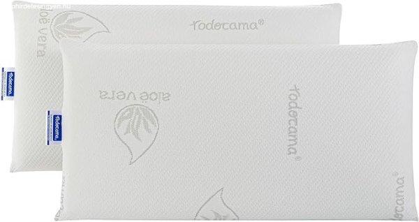 Todocama Aloe Vera memóriahabos párna (2 db-os csomag - 75 cm)