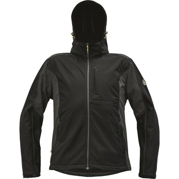 Cerva Férfi softshell dzseki DAYBORO - Fekete | XXXL