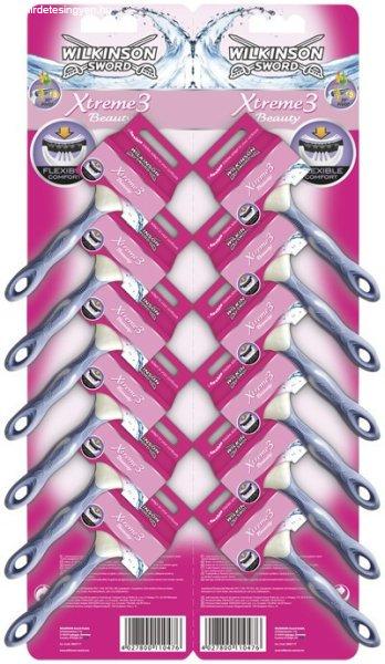 Wilkinson XTREME3 Beauty női eldobható borotva 1/12db kartella