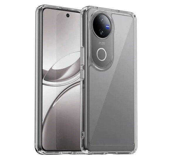 Szilikon telefonvédő (ütésállóság, átlátszó hátlap) ÁTLÁTSZÓ Vivo
V50