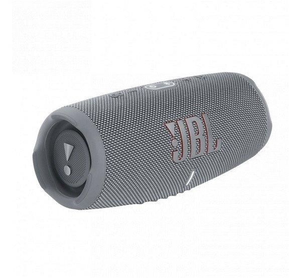 JBL CHARGE 5 bluetooth hordozható hangszóró (7500mAh belső akku,
vésztöltő, Type-C, 40W) SZÜRKE