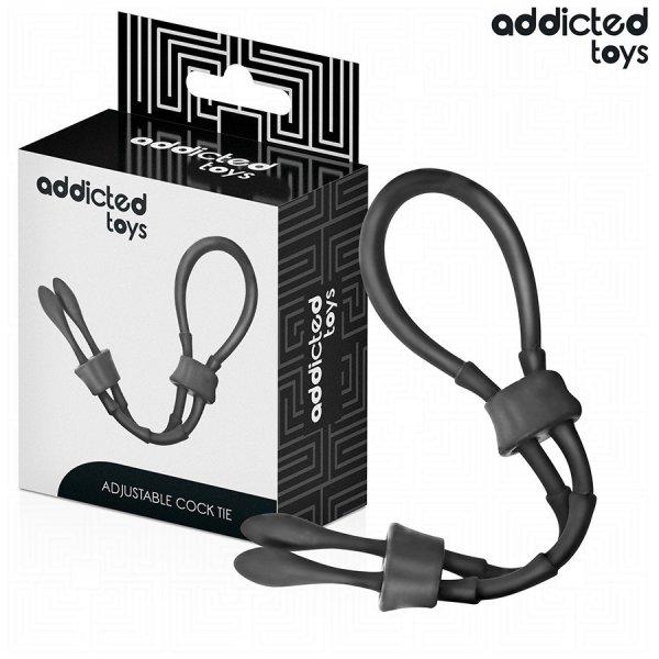 ADDICTED TOYS – állítható szilikon pénisz kötél