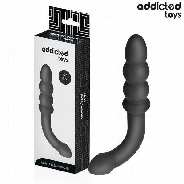 ADDICTED TOYS – dupla szilikon anális masszírozó 16,5 cm