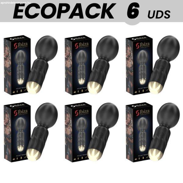 ECOPACKS 6 DB - Ibiza Pocket Wand – prémium vibrátor