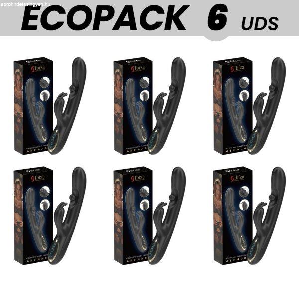 ECOPACKS 6 DB - Ibiza – masszírozó gyöngyös nyuszivibrátor