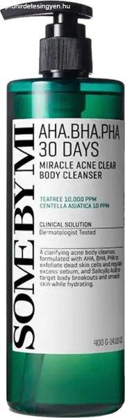 Some By Mi Testtisztító zselé AHA BHA PHA 30 Days (Miracle Acne Clear Body
Cleanser) 400 g
