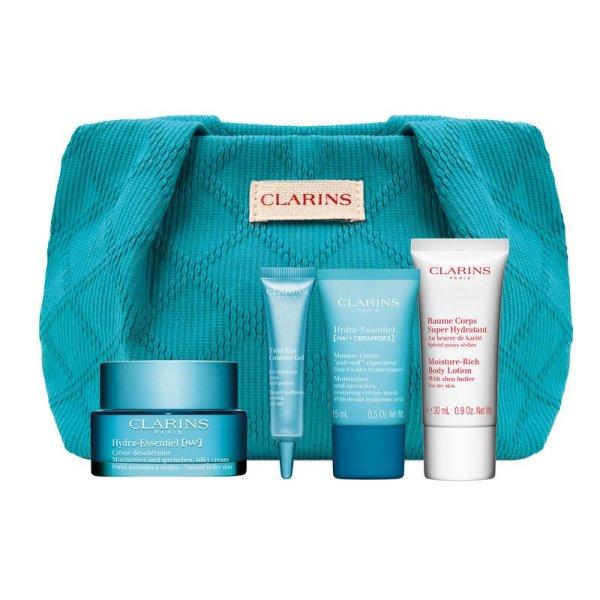 Clarins Ajándékcsomag H-Essentiel Blue Bag Set