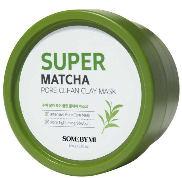 Some By Mi Pórustisztító agyagmaszk Super Matcha Pore Clean (Clay Mask) 100 g