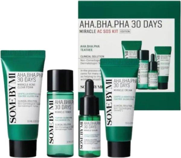 Some By Mi Hámlasztó bőrápoló ajándékcsomag AHA BHA PHA 30 Days