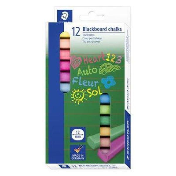 Táblakréta, szögletes, 12 darabos, STAEDTLER® "2360", vegyes
színek