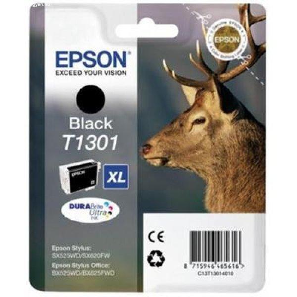 EPSON T1301 (Bk) EREDETI tintapatron (≈800oldal)